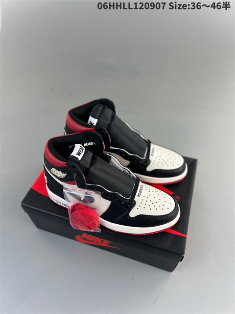 women air jordan 1 shoes H 2023-10-26-351